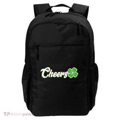 St Patrick's Day Cheers Clover Backpack