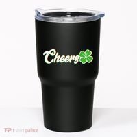 St Patrick's Day Cheers Clover Tumbler thumb 0