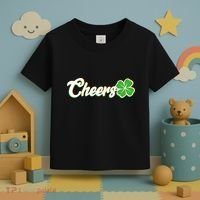 St Patrick's Day Cheers Clover Toddler T-Shirt thumb 3