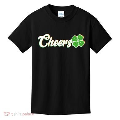 St Patrick's Day Cheers Clover Kids T-Shirt