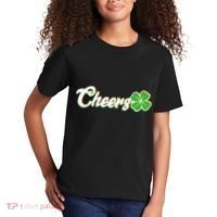 St Patrick's Day Cheers Clover Kids T-Shirt thumb 2