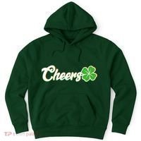 St Patrick's Day Cheers Clover Hoodie thumb 0
