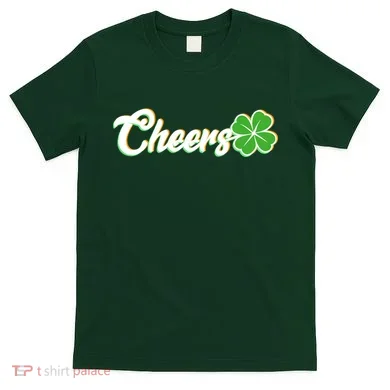 St Patrick's Day Cheers Clover T-Shirt
