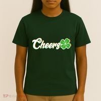 St Patrick's Day Cheers Clover T-Shirt thumb 4