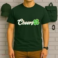 St Patrick's Day Cheers Clover T-Shirt thumb 6
