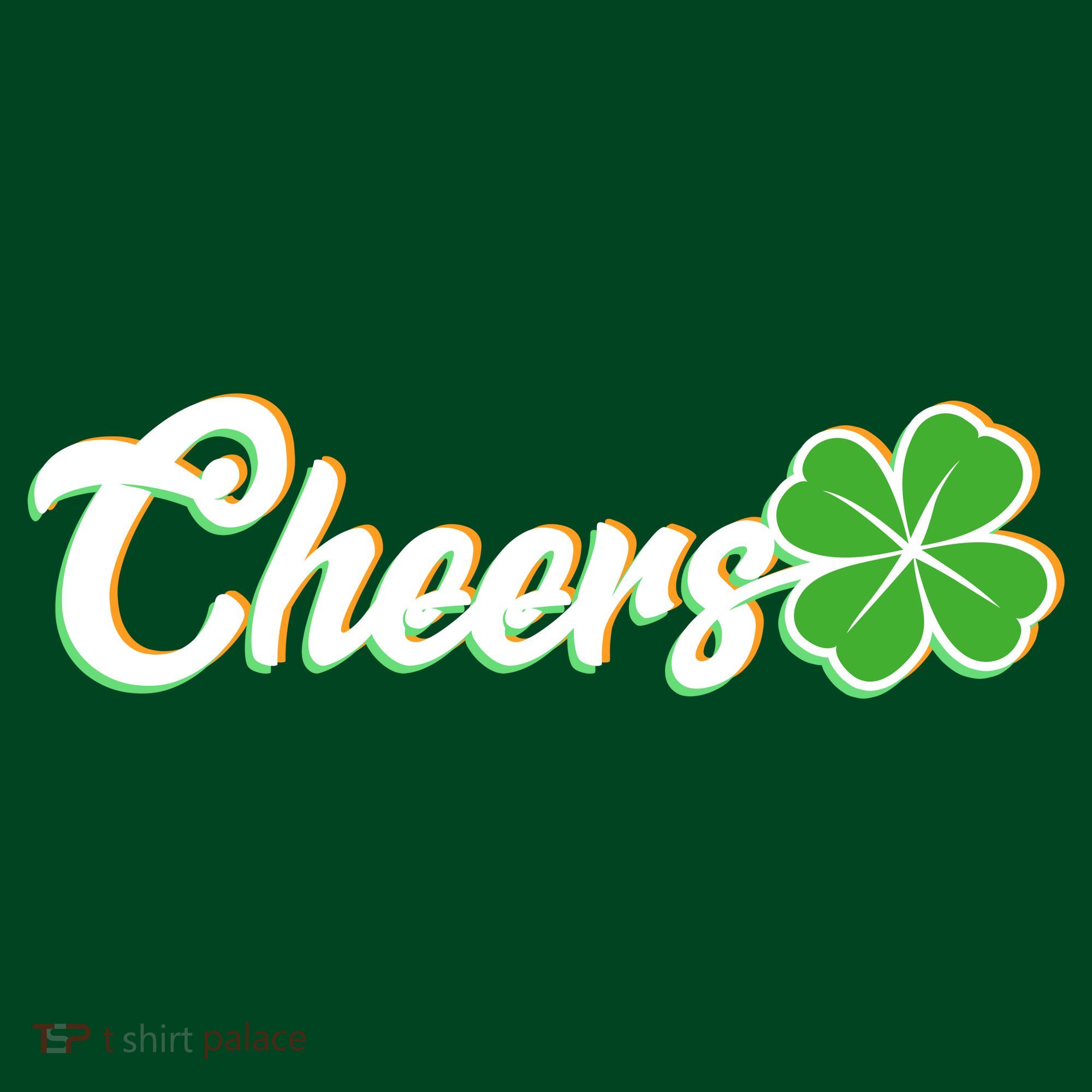 St Patrick's Day Cheers Clover Kids Sweatshirt