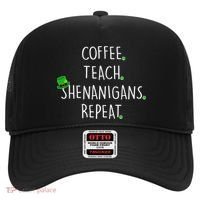 St Patrick's Day Coffee Teach Shenanigans Repeat Hat thumb 0