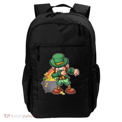 St Patricks Day Dabbing Leprechaun Pot Of Gold Backpack