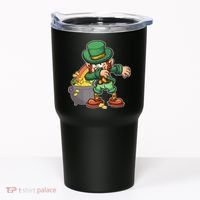 St Patricks Day Dabbing Leprechaun Pot Of Gold Tumbler thumb 0