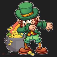St Patricks Day Dabbing Leprechaun Pot Of Gold Tumbler thumb 3