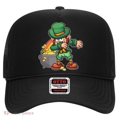 St Patricks Day Dabbing Leprechaun Pot Of Gold Hat