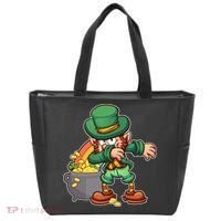 St Patricks Day Dabbing Leprechaun Pot Of Gold Tote Bag thumb 0