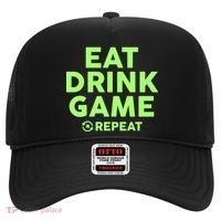 St Patrick's Day Eat Drink Game Repeat Hat thumb 0