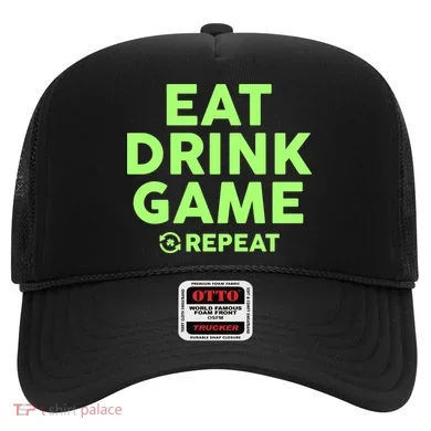 St Patrick's Day Eat Drink Game Repeat Hat