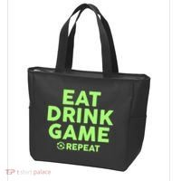 St Patrick's Day Eat Drink Game Repeat Tote Bag thumb 3