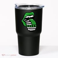 St Patricks Day Irish American Shamrock Flag Paddy Tumbler thumb 0