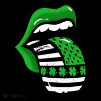 St Patricks Day Irish American Shamrock Flag Paddy Baby Bodysuit thumb 2