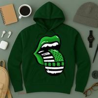 St Patricks Day Irish American Shamrock Flag Paddy Hoodie thumb 3