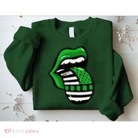 St Patricks Day Irish American Shamrock Flag Paddy Sweatshirt thumb 2