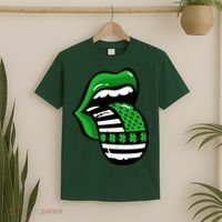 St Patricks Day Irish American Shamrock Flag Paddy T-Shirt thumb 2