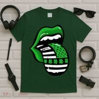 St Patricks Day Irish American Shamrock Flag Paddy T-Shirt thumb 5