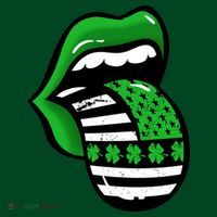 St Patricks Day Irish American Shamrock Flag Paddy T-Shirt thumb 7