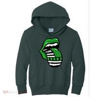 St Patricks Day Irish American Shamrock Flag Paddy Kids Hoodie thumb 0
