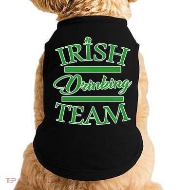 St Patrick's Day Irish Drinking Team Doggie Tank