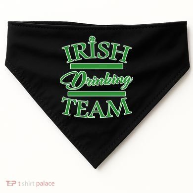 St Patrick's Day Irish Drinking Team USA-Made Doggie Bandana