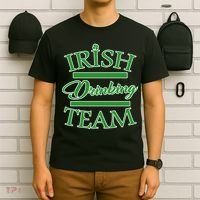 St Patrick's Day Irish Drinking Team T-Shirt thumb 6