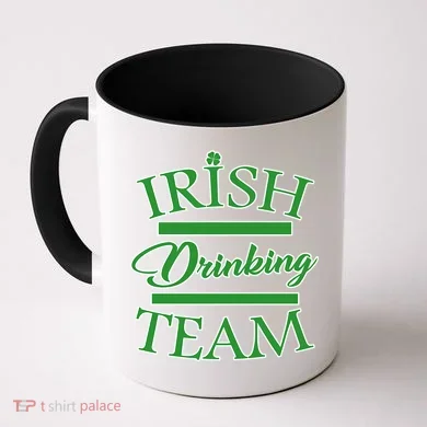 St Patrick's Day Irish Drinking Team Coffee Mug