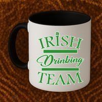 St Patrick's Day Irish Drinking Team Coffee Mug thumb 2