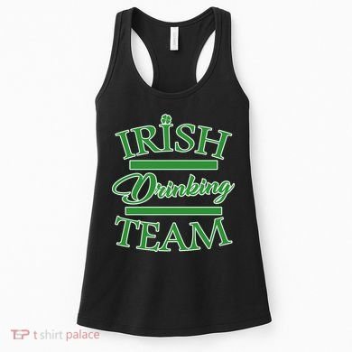 St Patrick's Day Irish Drinking Team Women's Tank Top