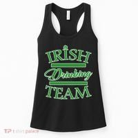 St Patrick's Day Irish Drinking Team Women's Tank Top thumb 0