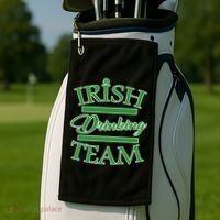 St Patrick's Day Irish Drinking Team Golf Towel thumb 2