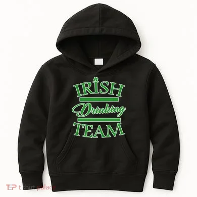St Patrick's Day Irish Drinking Team Kids Hoodie