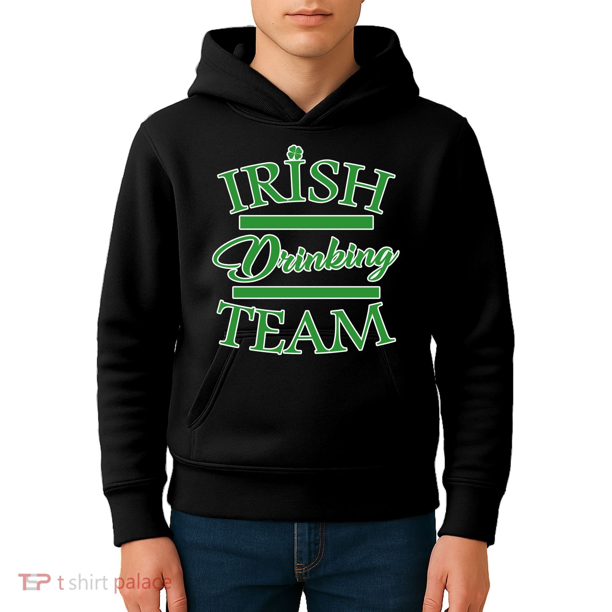 St Patrick's Day Irish Drinking Team Kids Hoodie