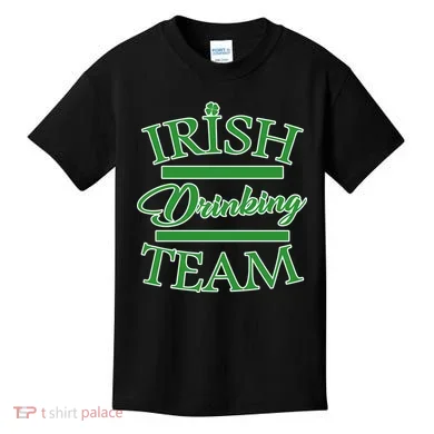 St Patrick's Day Irish Drinking Team Kids T-Shirt