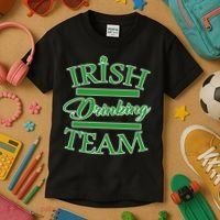St Patrick's Day Irish Drinking Team Kids T-Shirt thumb 3