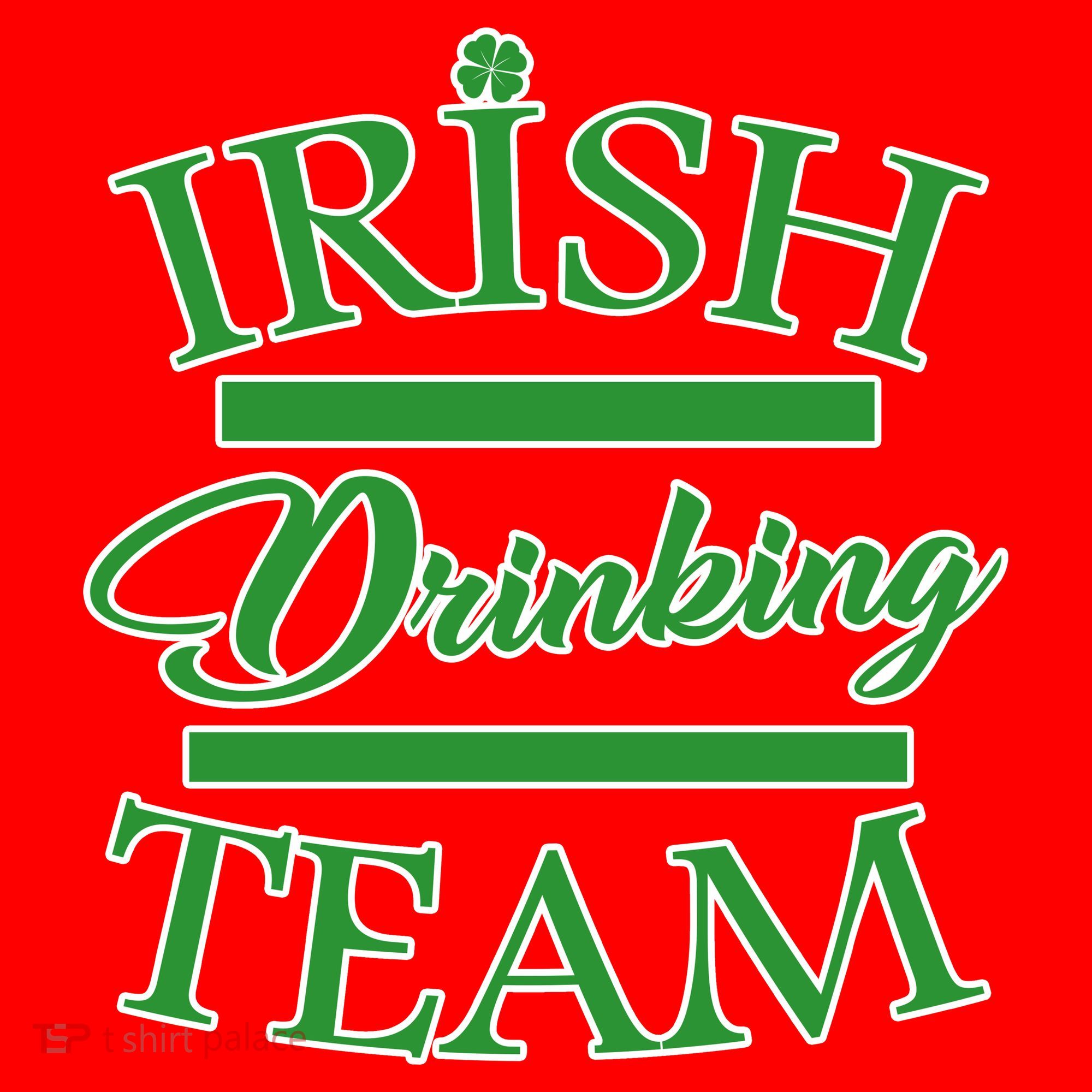 St Patrick's Day Irish Drinking Team Santa Hat