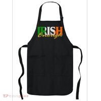 St Patricks Day Irish Enough Apron thumb 0