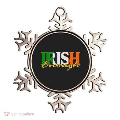 St Patricks Day Irish Enough Ornament