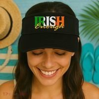 St Patricks Day Irish Enough Visor thumb 2