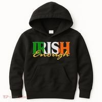 St Patricks Day Irish Enough Kids Hoodie thumb 0
