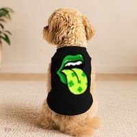 St Patricks Day Irish Lips Doggie Tank thumb 2