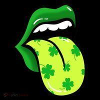 St Patricks Day Irish Lips Backpack thumb 2