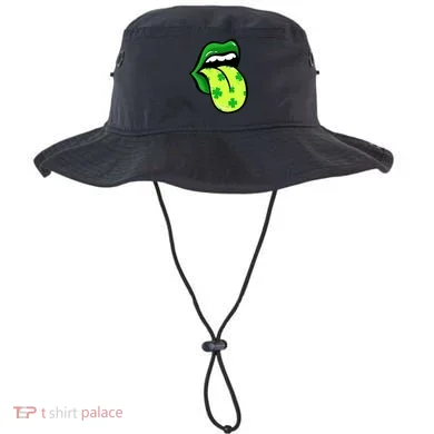 St Patricks Day Irish Lips Bucket Hat