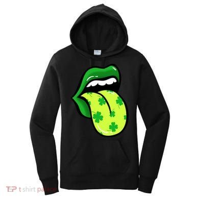 St Patricks Day Irish Lips Women's Hoodie
