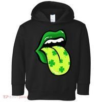 St Patricks Day Irish Lips Toddler Hoodie thumb 0