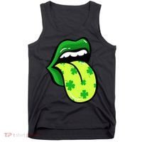 St Patricks Day Irish Lips Tank Top thumb 0